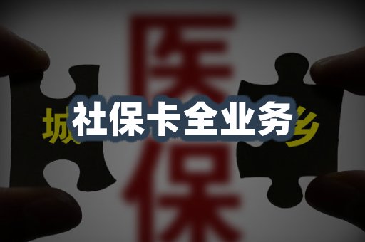 社保卡全业务